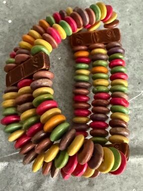 Colorful Multi-Disc Stretch Bracelet